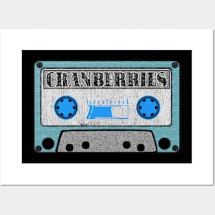 cranberries blue cassette Posters and Art